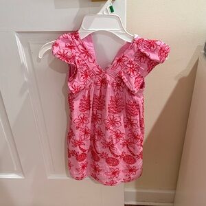 Primark Pink and Red Floral Dress